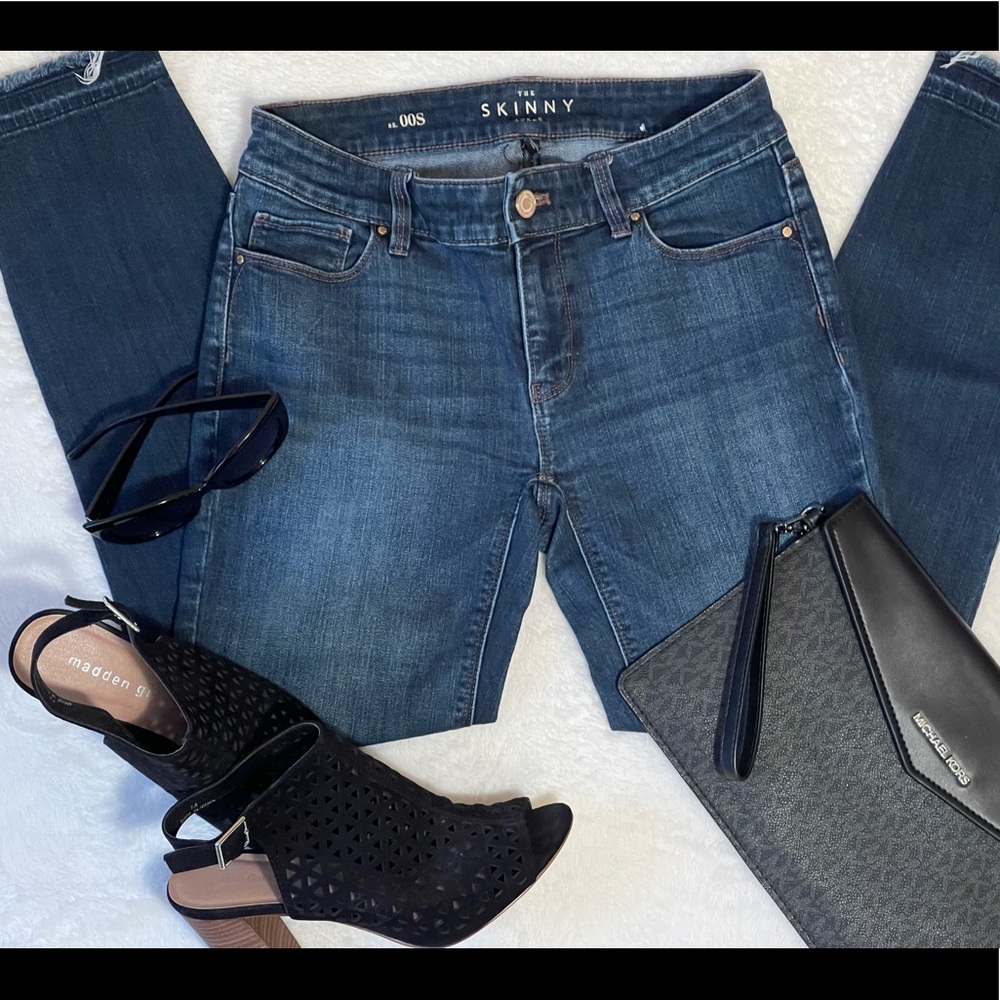 White House Black Market Skinny Ankle Jeans 00s